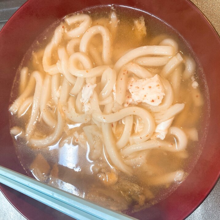 キムチとチーズと卵のうどん レシピ 作り方 By Shizurecipe 楽天レシピ